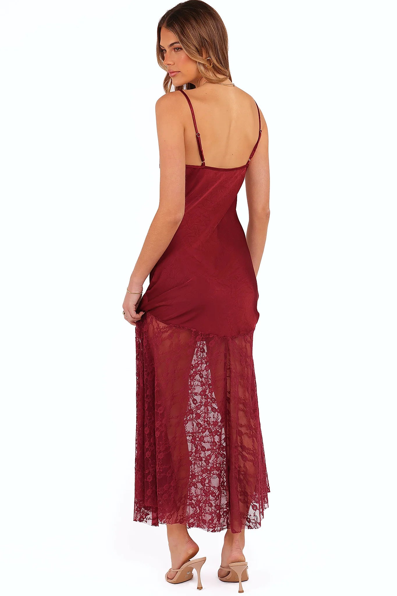 Elowyn Maxi Dress - Cherry