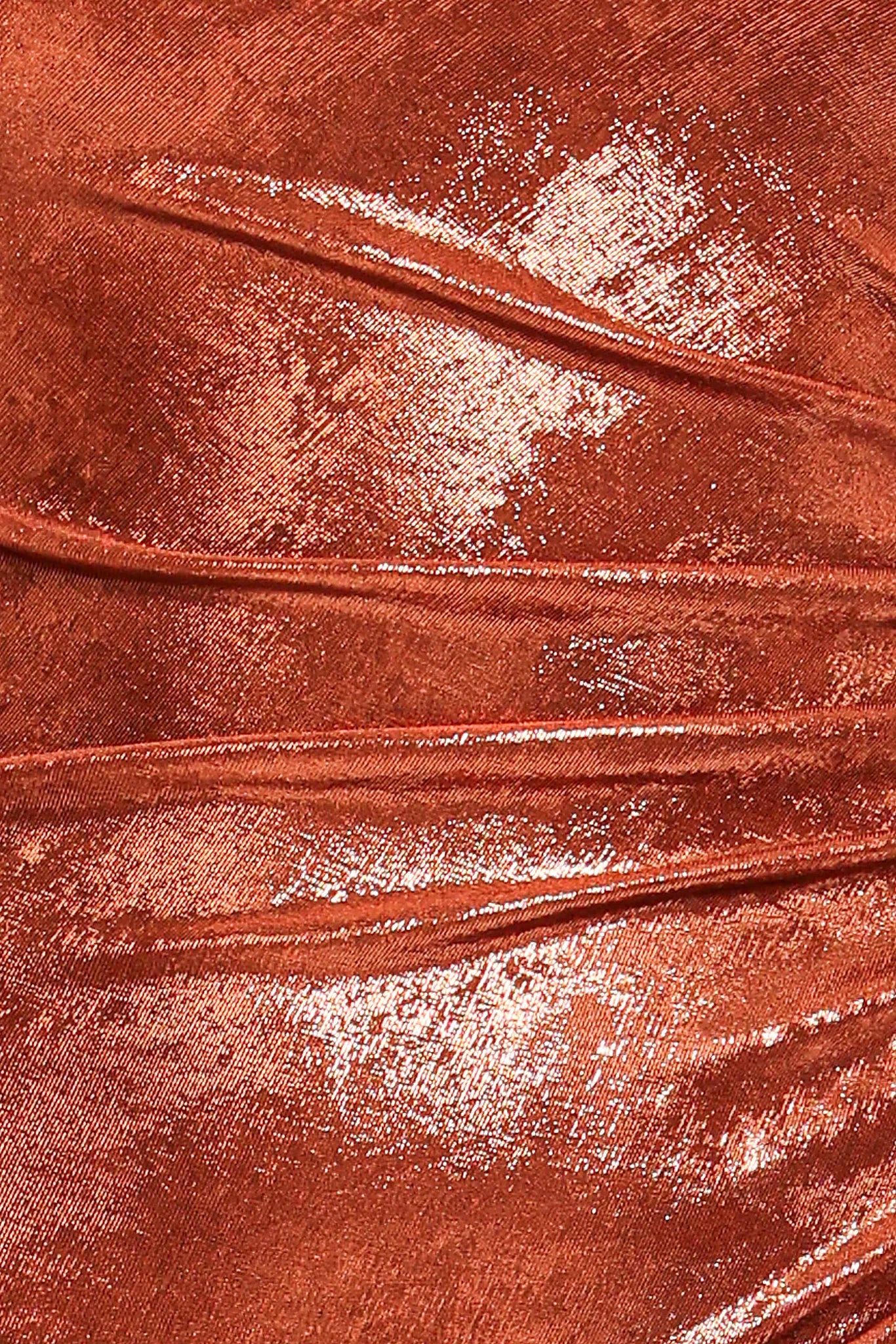 Emerie Sleeveless Metallic Maxi - Bronze