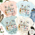 Personalized Mickey Character Castle Birthday Squad Shirt