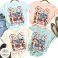 Personalized Mickey Fireworks Cruise Birthday Family Roles Shirt
