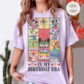 Stitch Birthday Era Character Collage Graphic Shirt