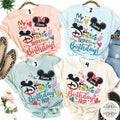 Personalized Mickey First Birthday Trip Adventure Shirt