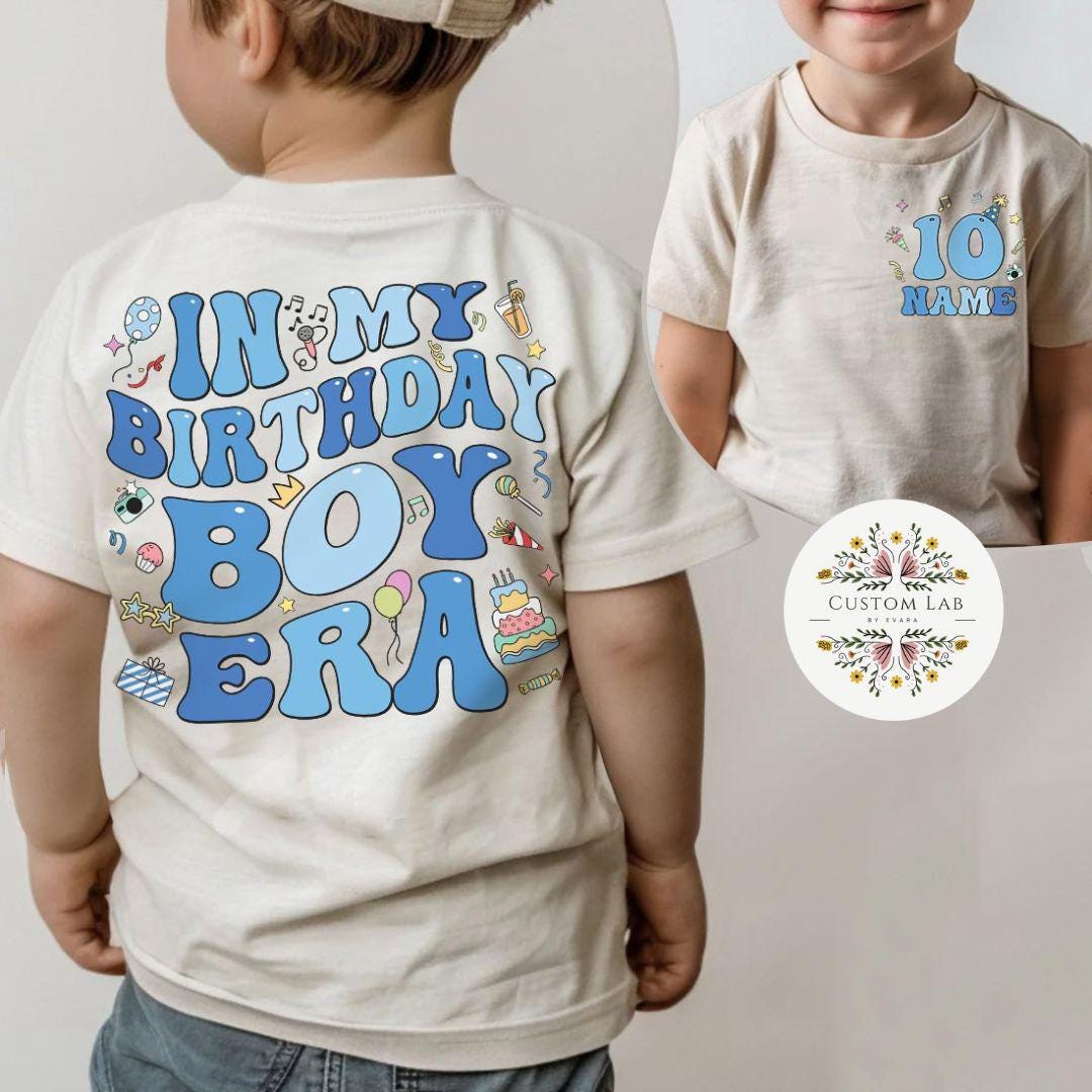 Personalized Mickey Two Sided Birthday Era Roles Shirt