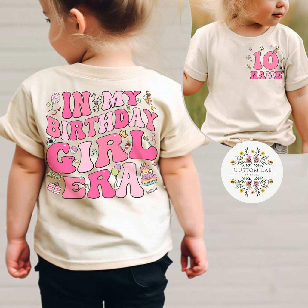 Personalized Mickey Two Sided Birthday Era Roles Shirt