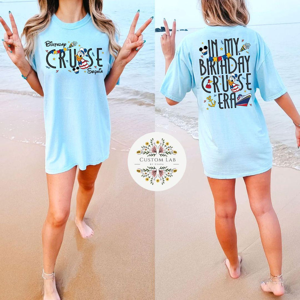 Personalized Mickey Birthday Cruise Adventure Shirt