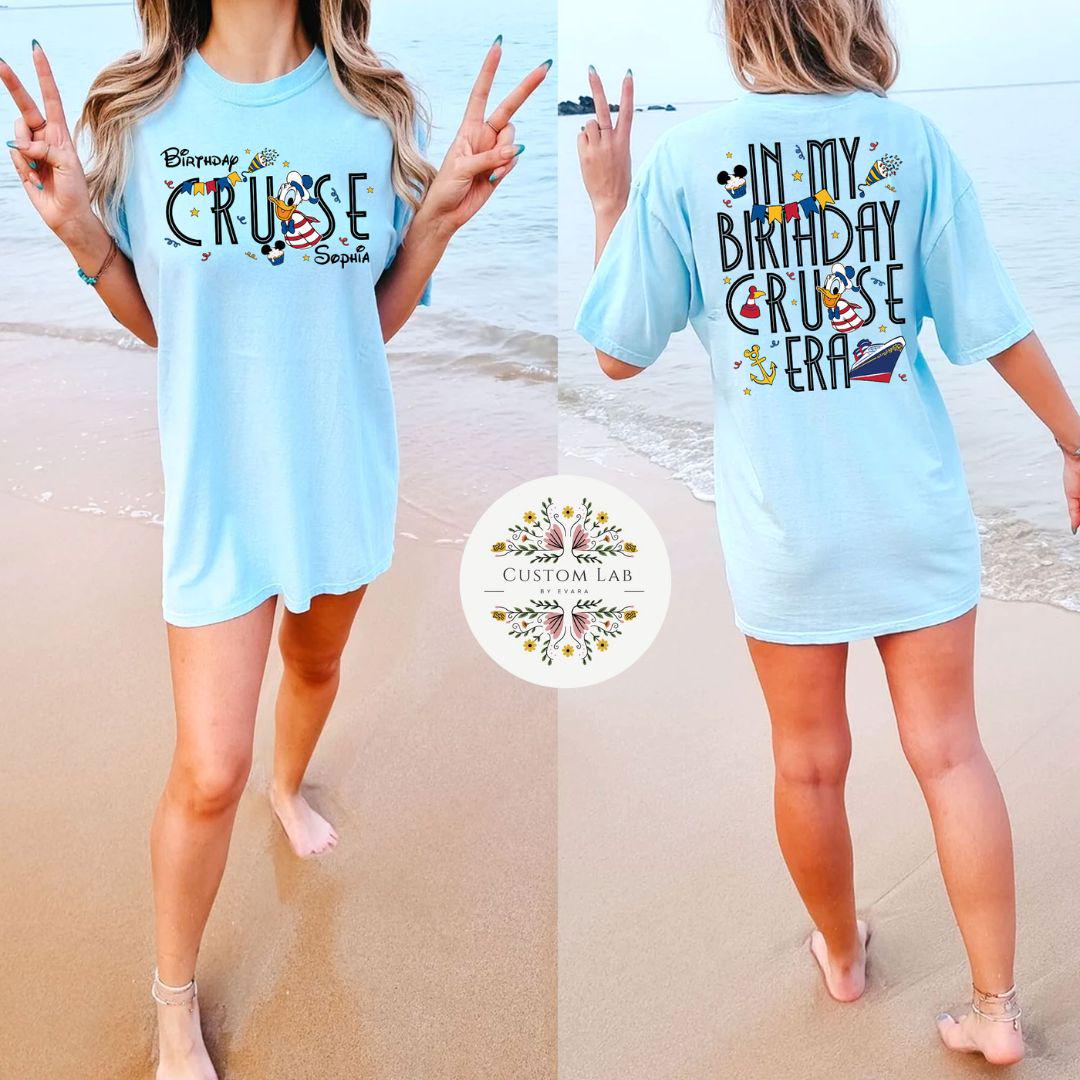 Personalized Mickey Birthday Cruise Adventure Shirt