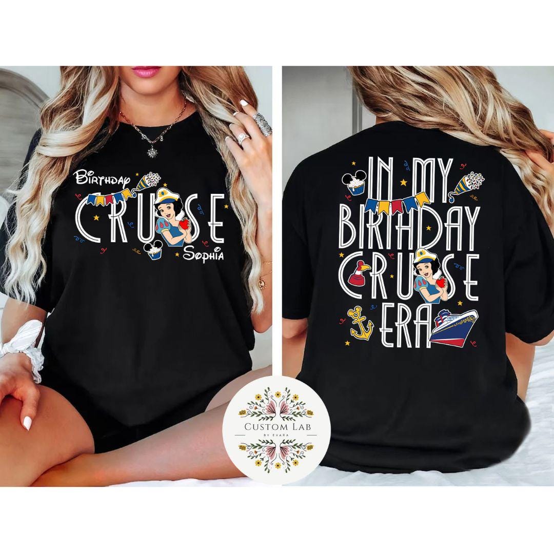 Personalized Mickey Birthday Cruise Adventure Shirt