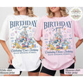 Personalized Mickey Castle Birthday Family Crest Shirt