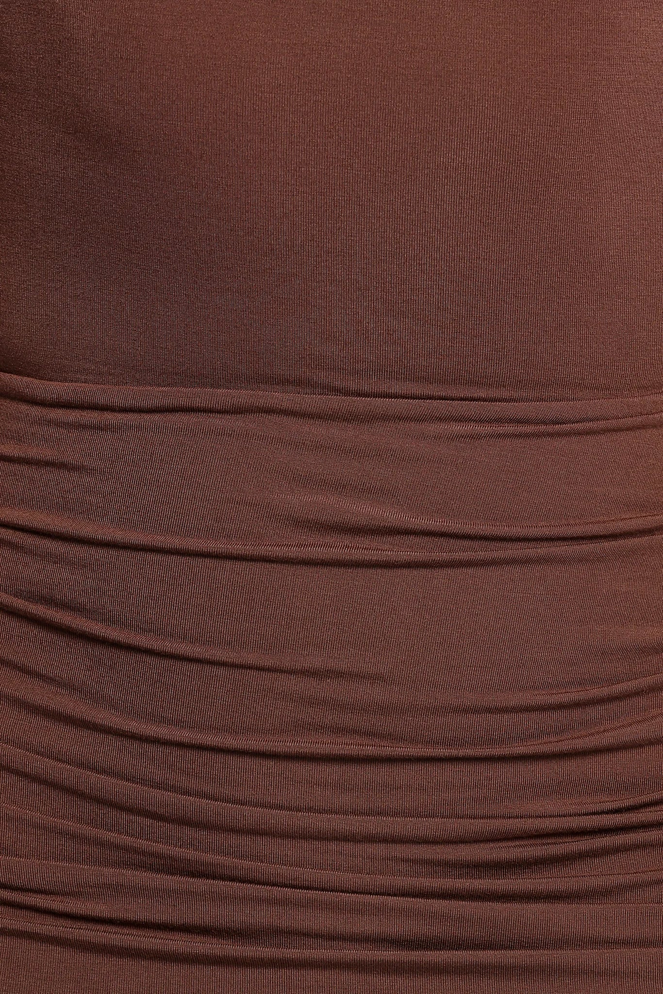 Indigo Maxi Dress - Brown
