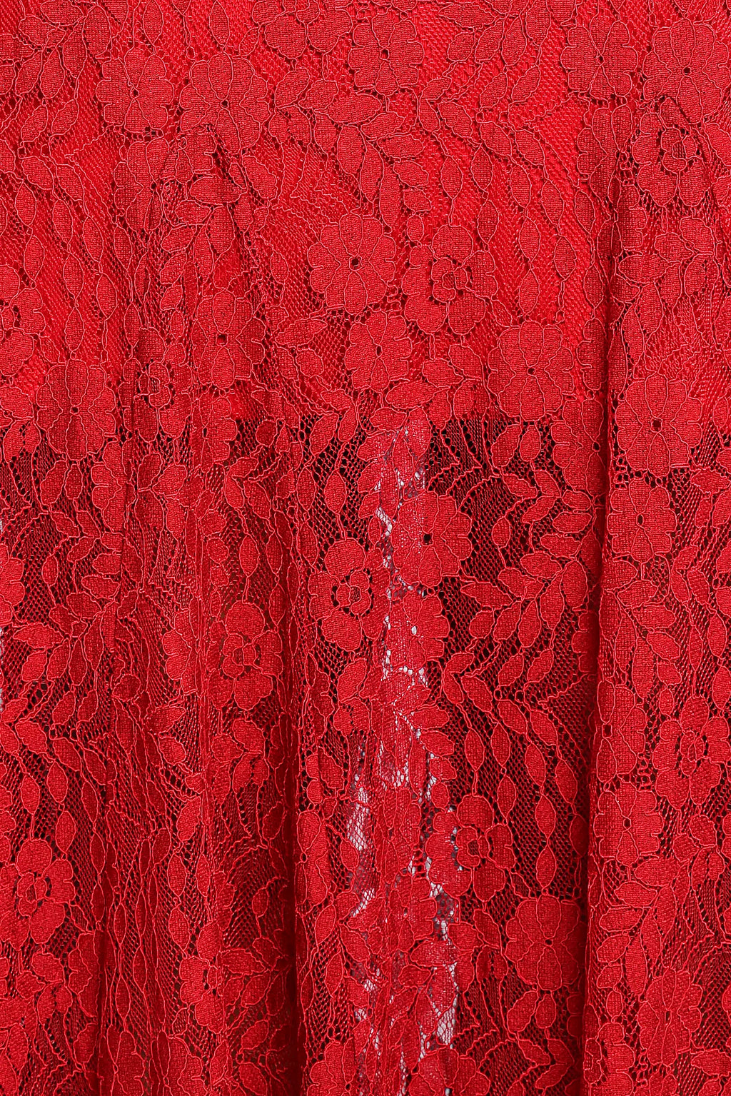 Keani Long Sleeve Maxi Dress - Red
