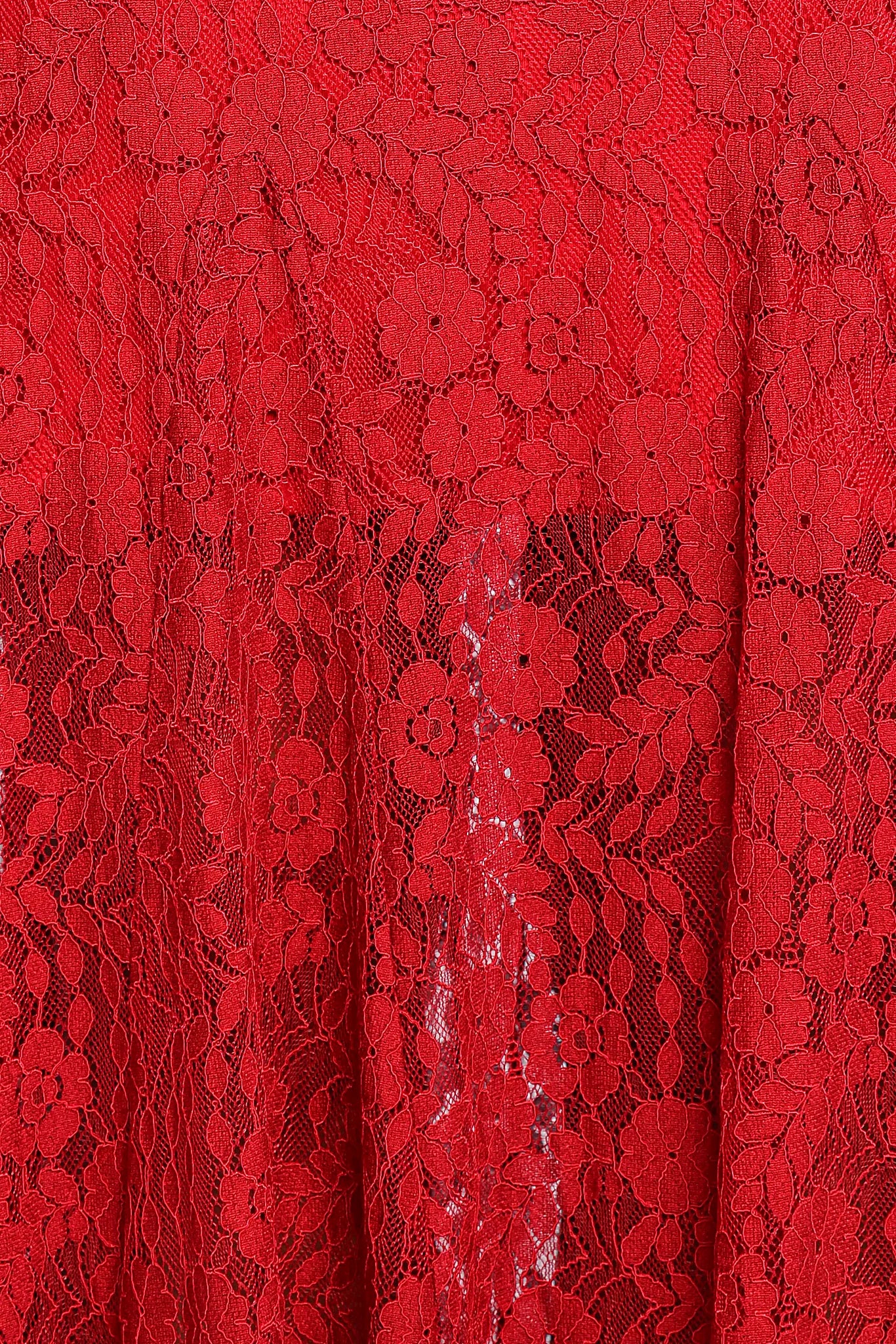 Keani Long Sleeve Maxi Dress - Red