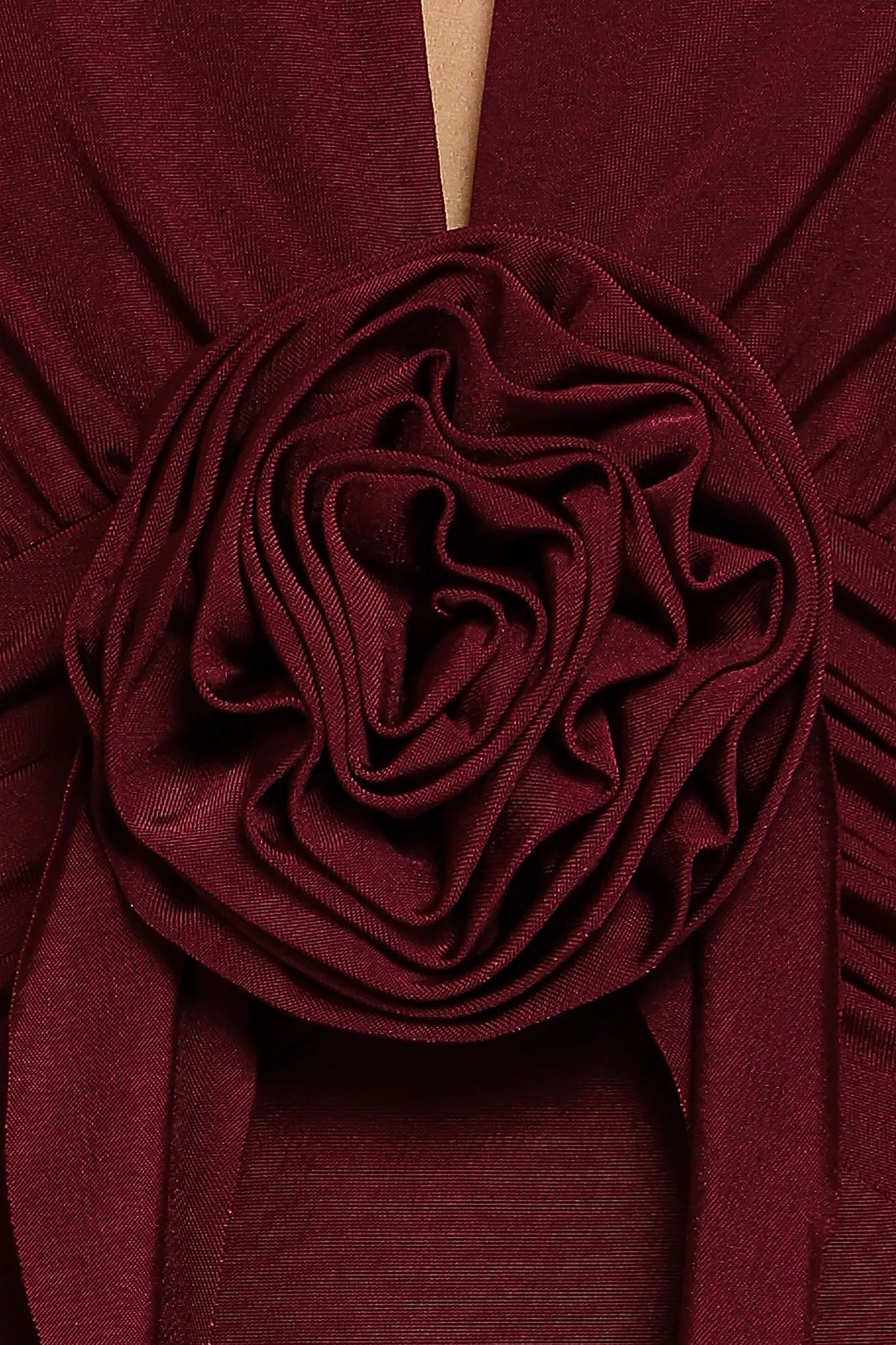 Leowna Halterneck Maxi Dress - Burgundy