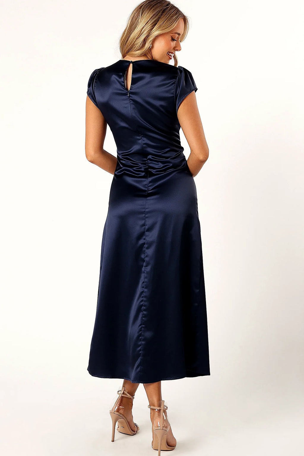 Lisbeth Midi Dress - Navy
