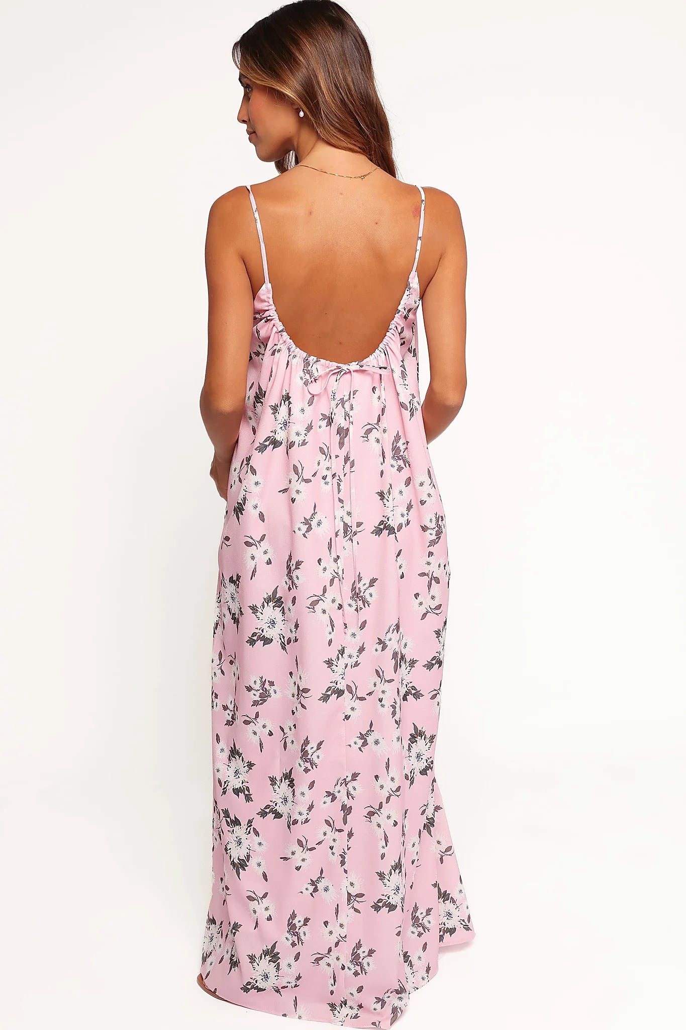 Lumina Maxi Dress - Pink Floral