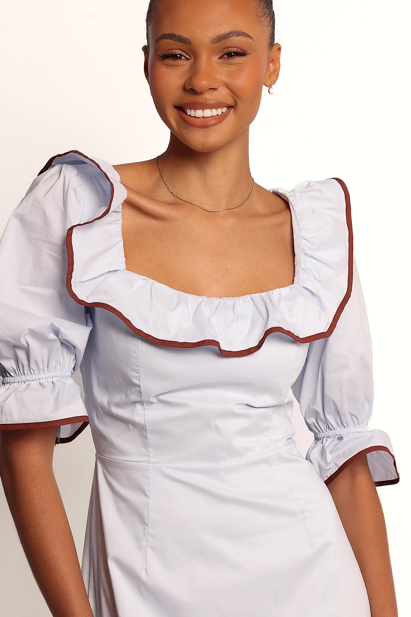 Marilla Mini Dress - Pale Blue