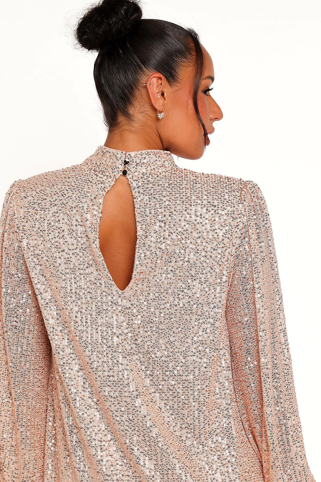 Springfield Mini Dress - Gold