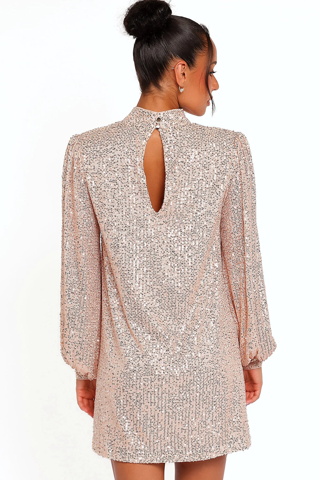 Springfield Mini Dress - Gold