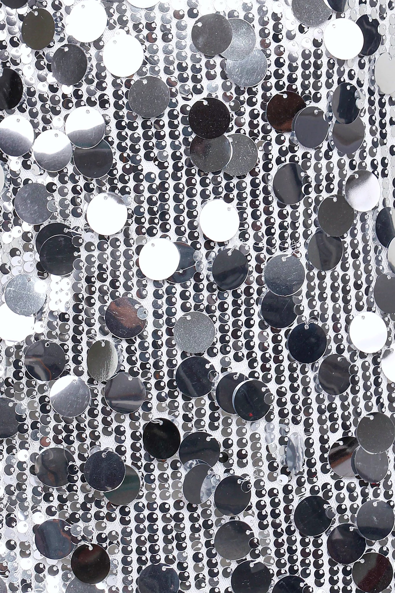 Stella Sequin Mini Dress - Silver
