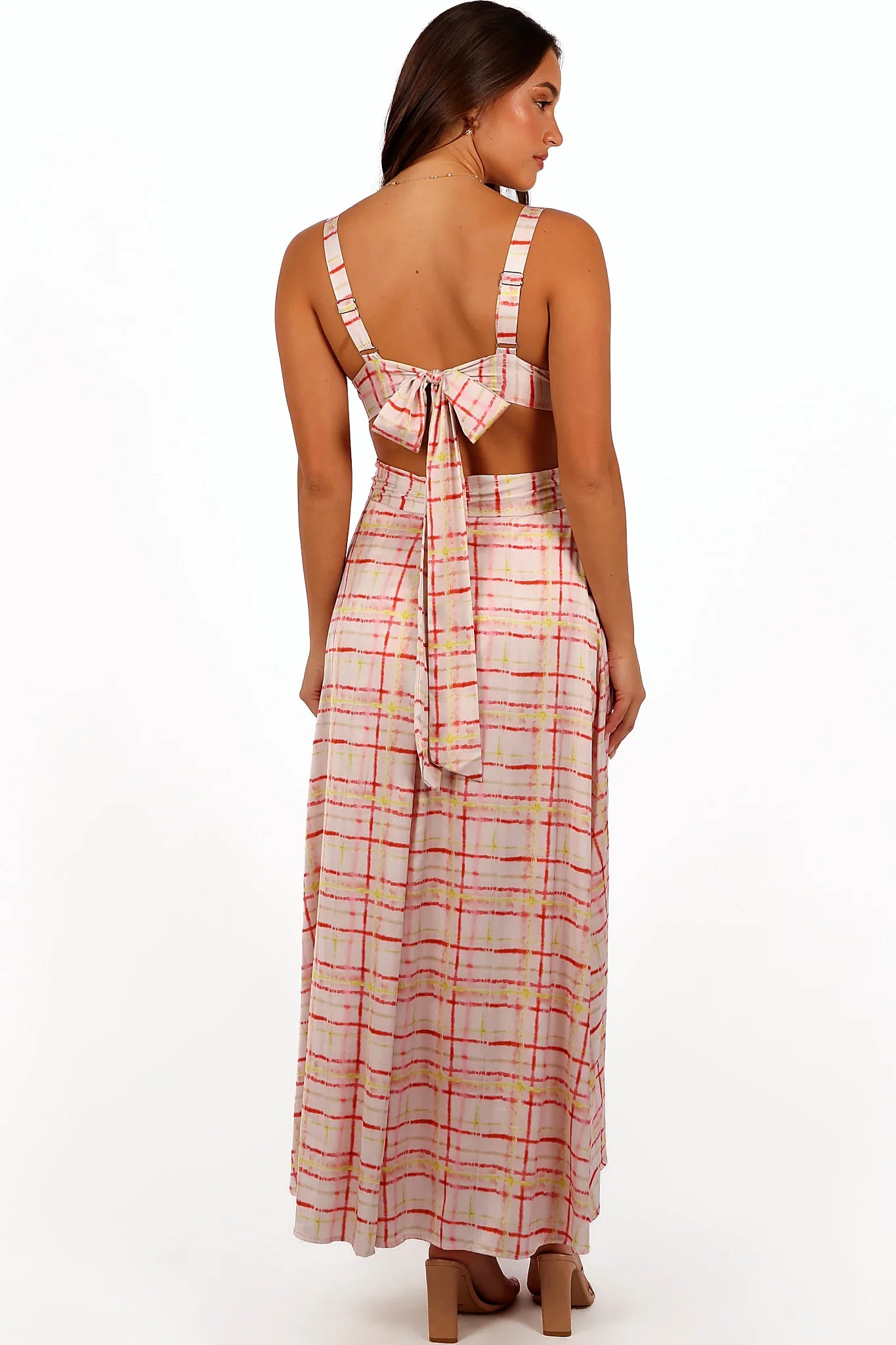 Sydney Maxi Dress - Sunset Check